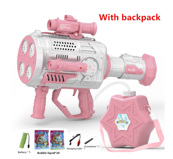 Galaxy Pack Large Capacity Bubble Gun Light