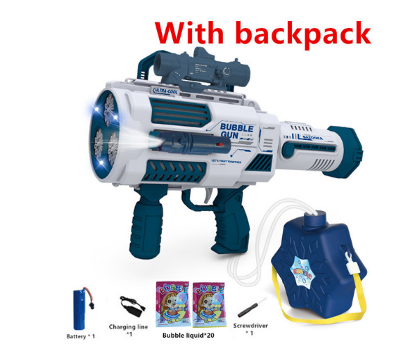 Galaxy Pack Large Capacity Bubble Gun Light