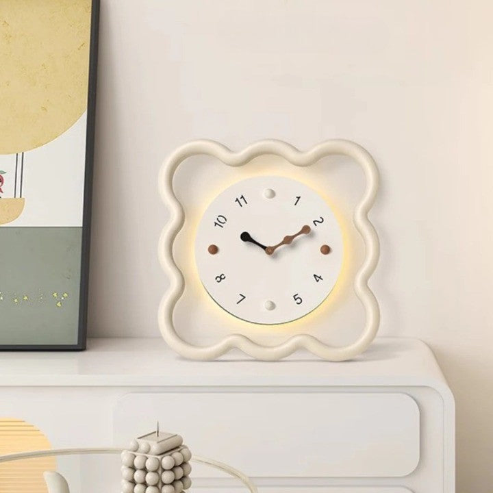 Sleepy Cloud Silent Wall Clock