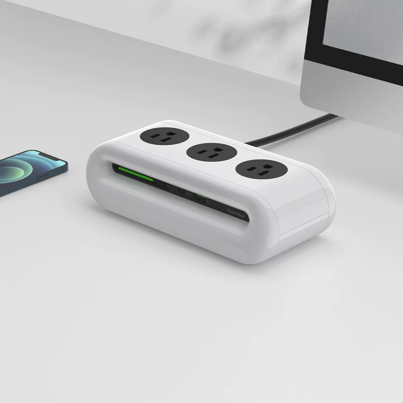 PowerCloud USB Desktop Charging Station Power Strip - Image 0