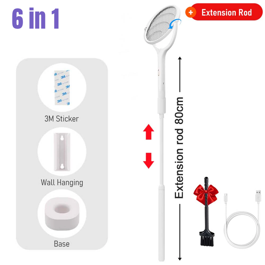 6in1 Rotatable Electric Mosquito Zapper - Image 7