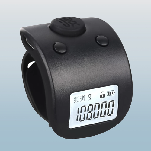 Mini Finger Digital Rechargeable Tally Counter - Image 0