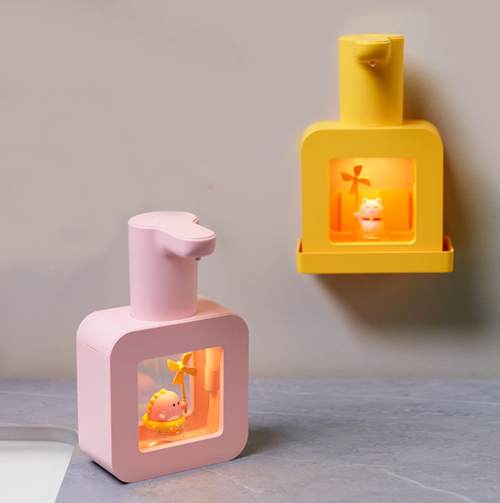 Cute Pet Transparent Automatic Soap Dispenser - Image 0