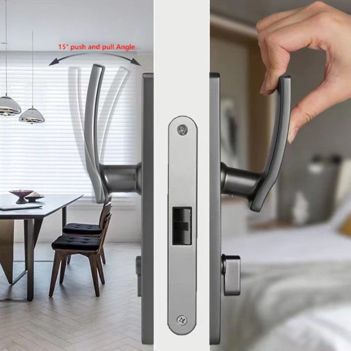 Modern Style Open Luxury Door Handle Lock - Image 2