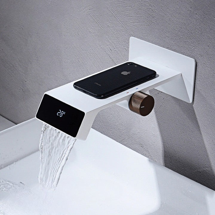 High-End Digital Display Futuristic Bathroom Faucet - Image 0