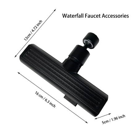 Universal Rotating Waterfall Sink Faucet Extension - Image 8