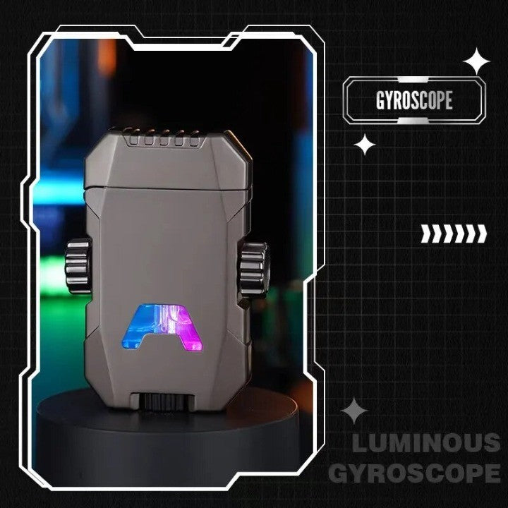 Windproof Double Jet Flame Luminous Lighter - Image 5
