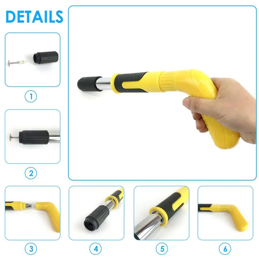 Stainless Steel Portable Air Power Pin Nailer - Image 2