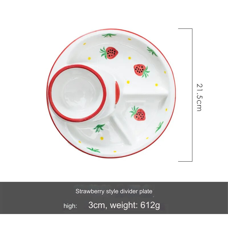 Breakfast Combo Nordic Ceramic Plate - Image 7