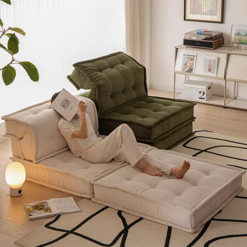 Modular Comfort Lazy Legless Sofa