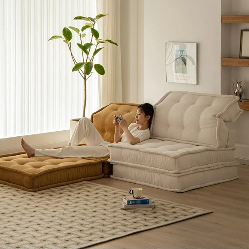 Modular Comfort Lazy Legless Sofa