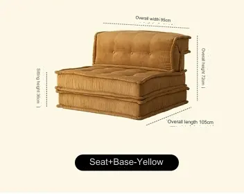 Modular Comfort Lazy Legless Sofa - Image 6
