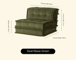 Modular Comfort Lazy Legless Sofa