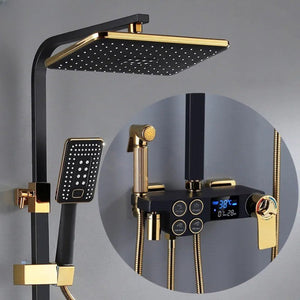 Hydro Lux LED Digital Rainfall Shower Set - Image 0