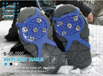 Non-Slip Hiking Snow Climbing Shoe Spike Grips