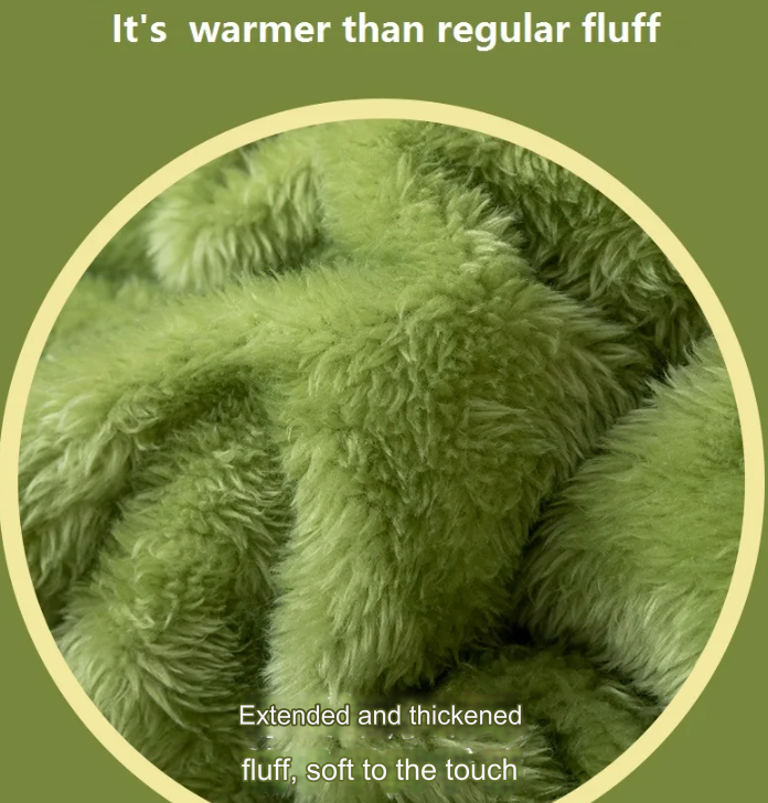 Cozy Dreams Mini Monster Quilted Pillow Blanket - Image 7
