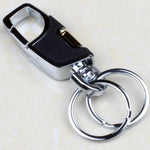 Sleek Twist Double Switch Keychain Clip