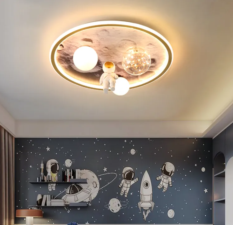 Dreamy Astronaut Lunar Light Led Ceiling Lamps - Image 2