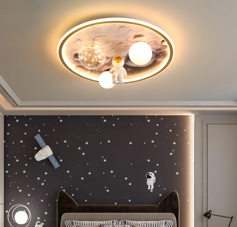 Dreamy Astronaut Lunar Light Led Ceiling Lamps - Image 4