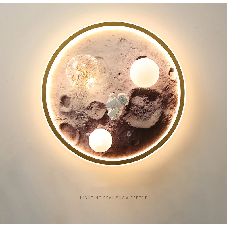 Dreamy Astronaut Lunar Light Led Ceiling Lamps - Image 3