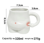 Big Belly Fat Ceramic Coffee Mug