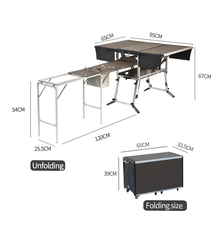 Ultimate Camping Foldable Kitchen Station - Image 5