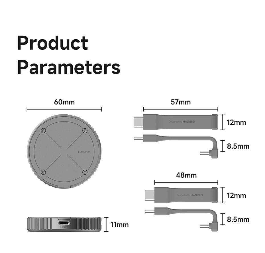 Light Speed Magsafe USB-C SSD Magnetic Case