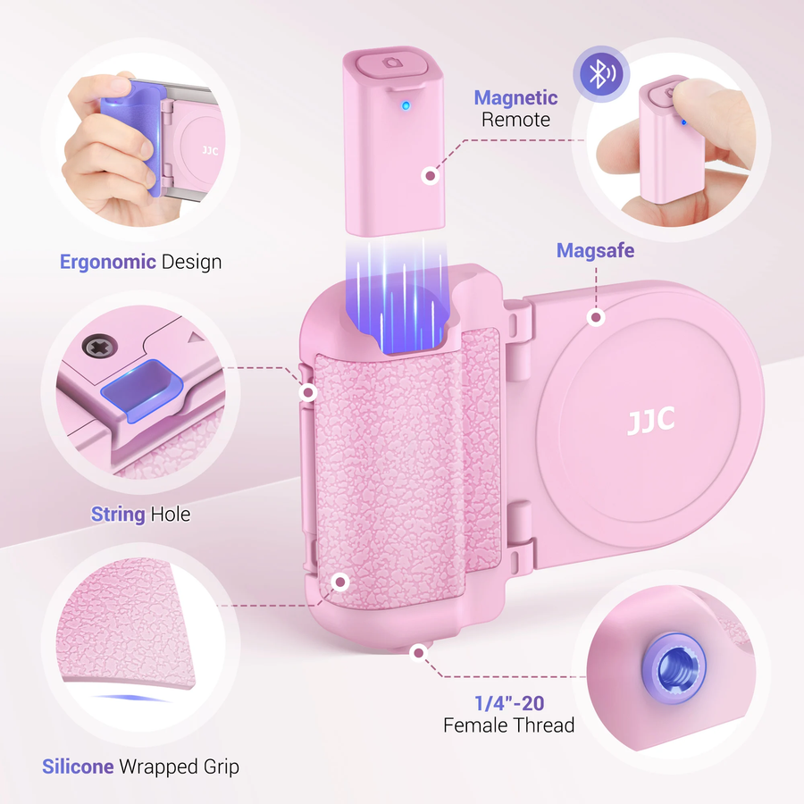 Magnetic Remote Control Selfie Assistant Phone Holder - Image 5