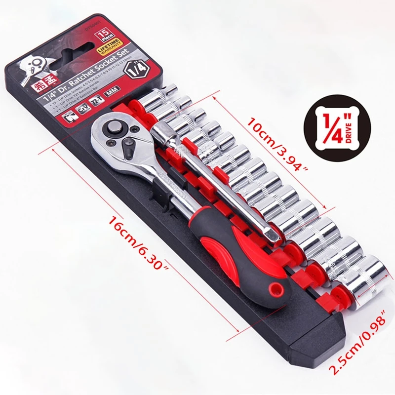 Quick Fix DIY Friendly Ratchet Tool Set - Image 5