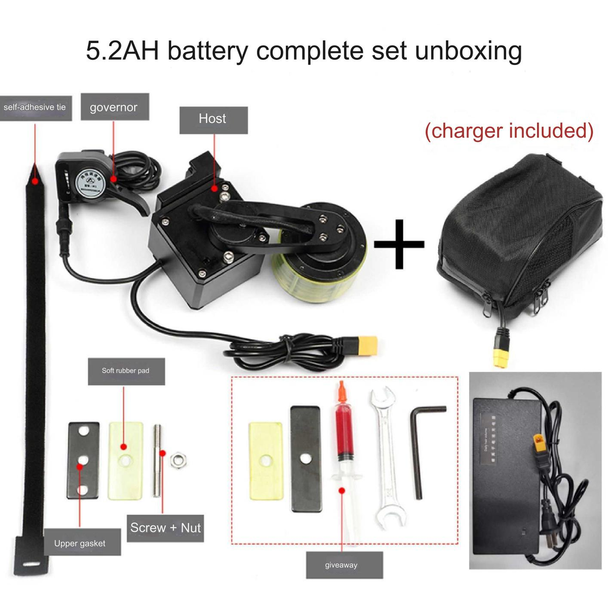 Bicycle Speed Booster Electric Kit