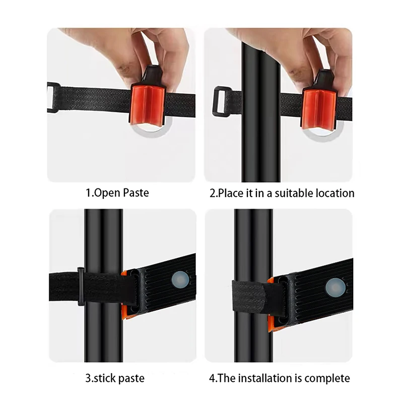 Waterproof Rechargeable LED Safe Ride Bike Tail Light - Image 4