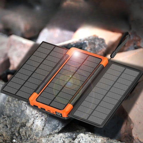 Solar Fast Charging Ultra-Large Capacity Portable Powerbank - Image 0