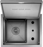 Sleek Multifunctional Cup Washer Modern Hidden Sink