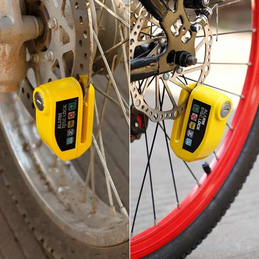 Anti-Theft Security Aluminium Disc Brake Alarm Lock - Image 3