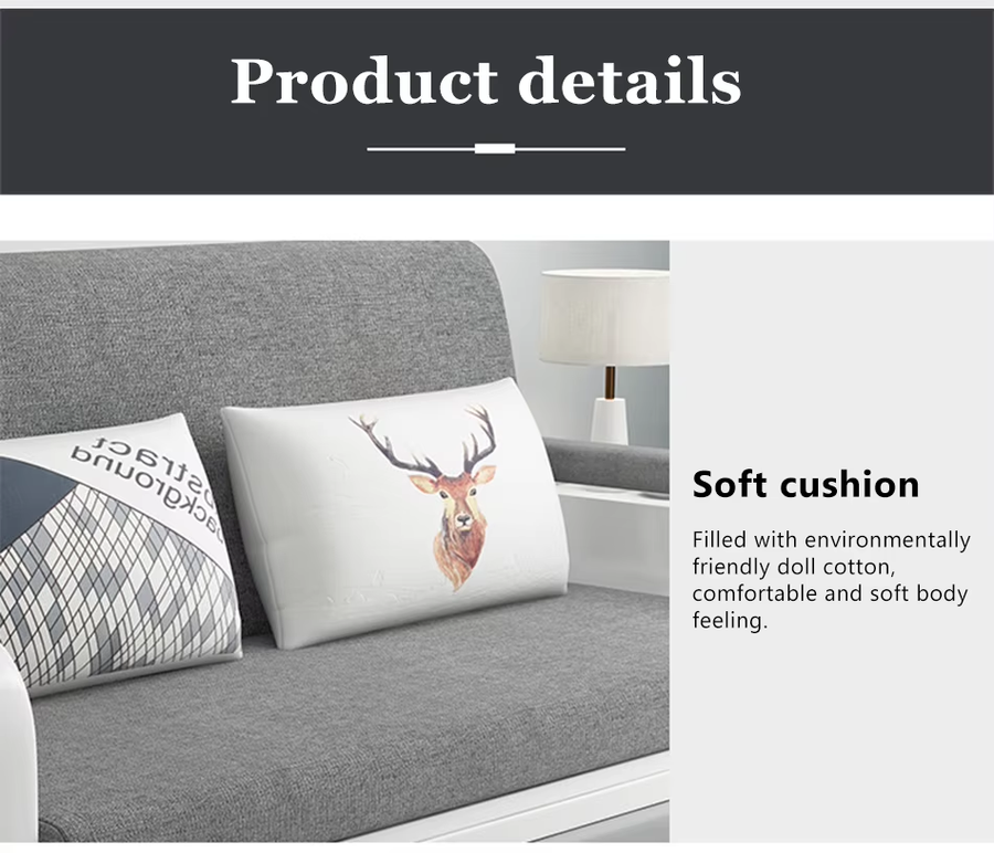 Retractable Minimalist Design Japanese Sofa Bed - Image 2