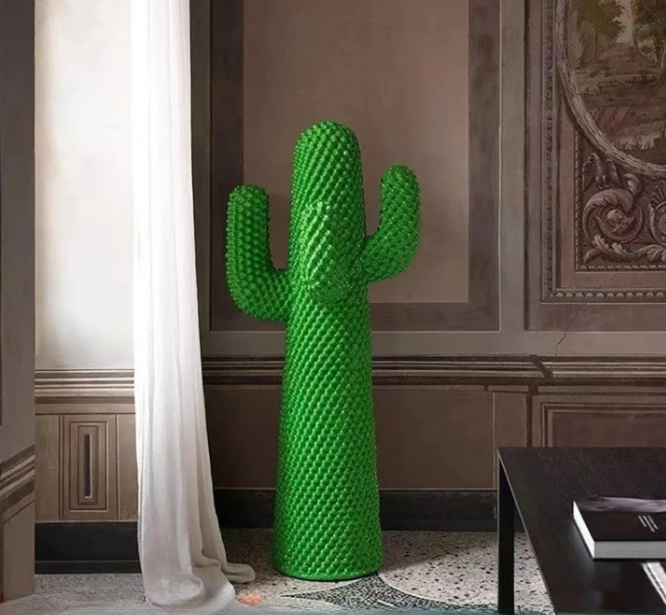 Giant Cactus Coat Rack Home Decor