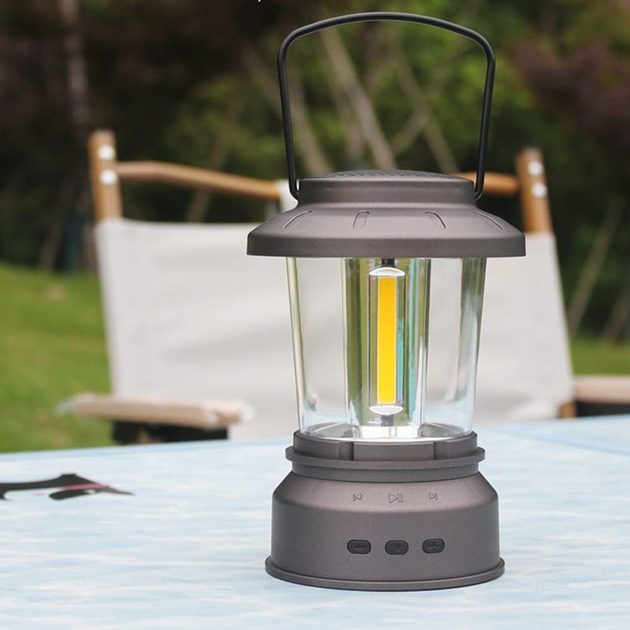 Bluetooth Camping Stepless Dimming Speaker Lantern - Image 3