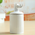 Creative Ceramic Animal Kitchen Storage Container