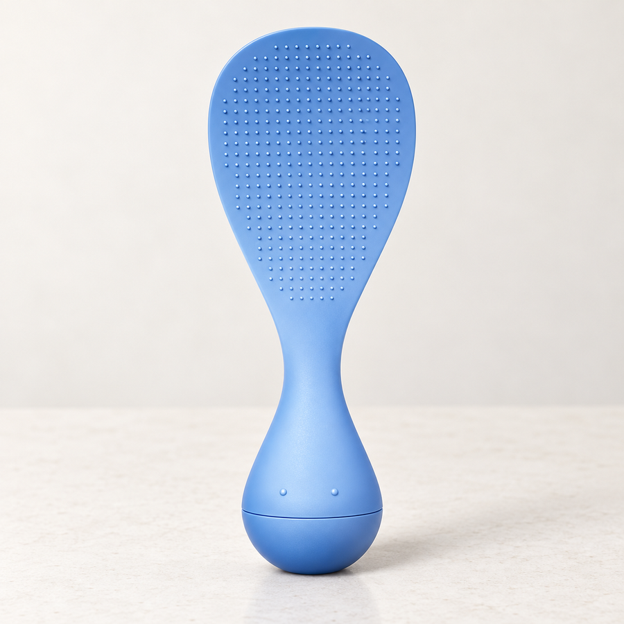 Self-standing rice paddle variant-blue