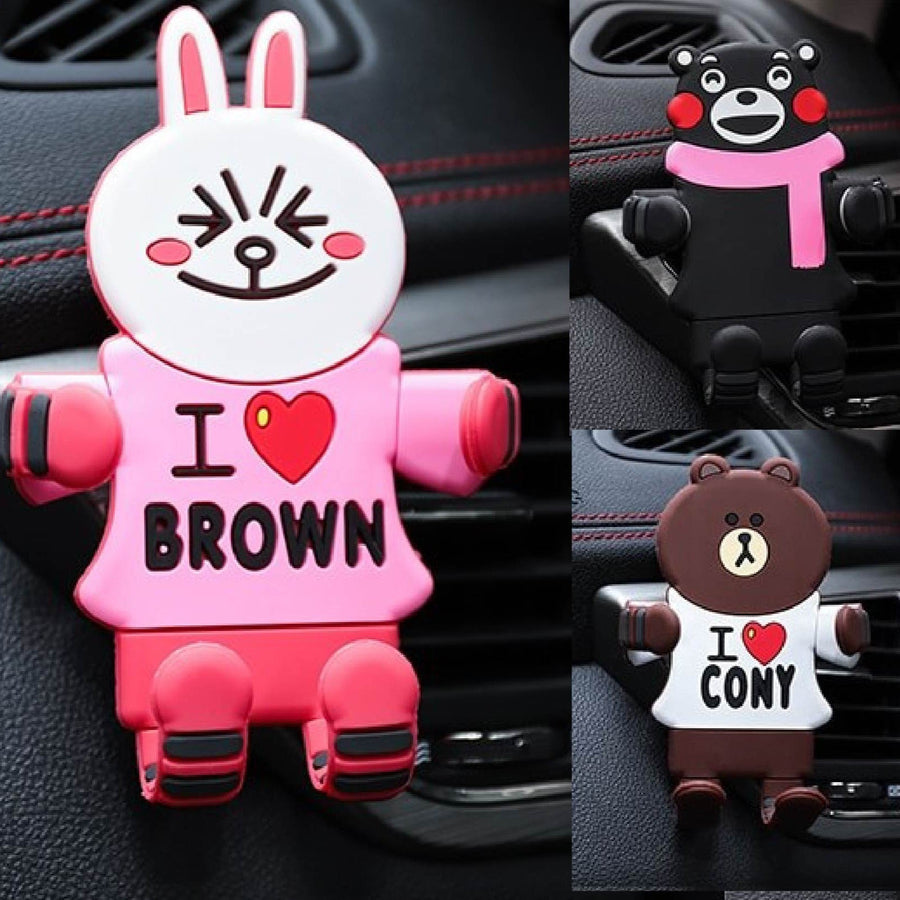 Animal Hug Car Vent Phone Holder - Image 0