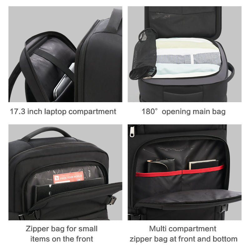 OIWAS Large Capacity Expandable Backpack - Image 4