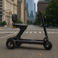 Tri-Wheel Foldable Padded Seat Electric Mobility Scooter - Image 0