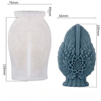 Angel Wing Flower Candle Holder - Image 9