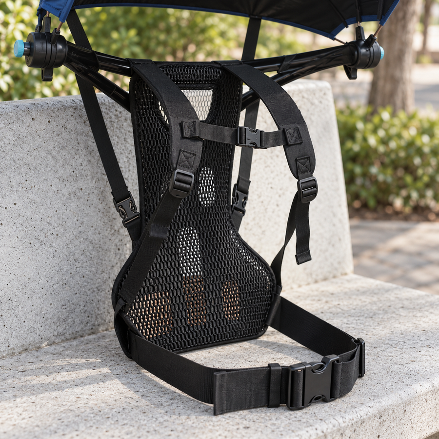 Mesh and harness detail