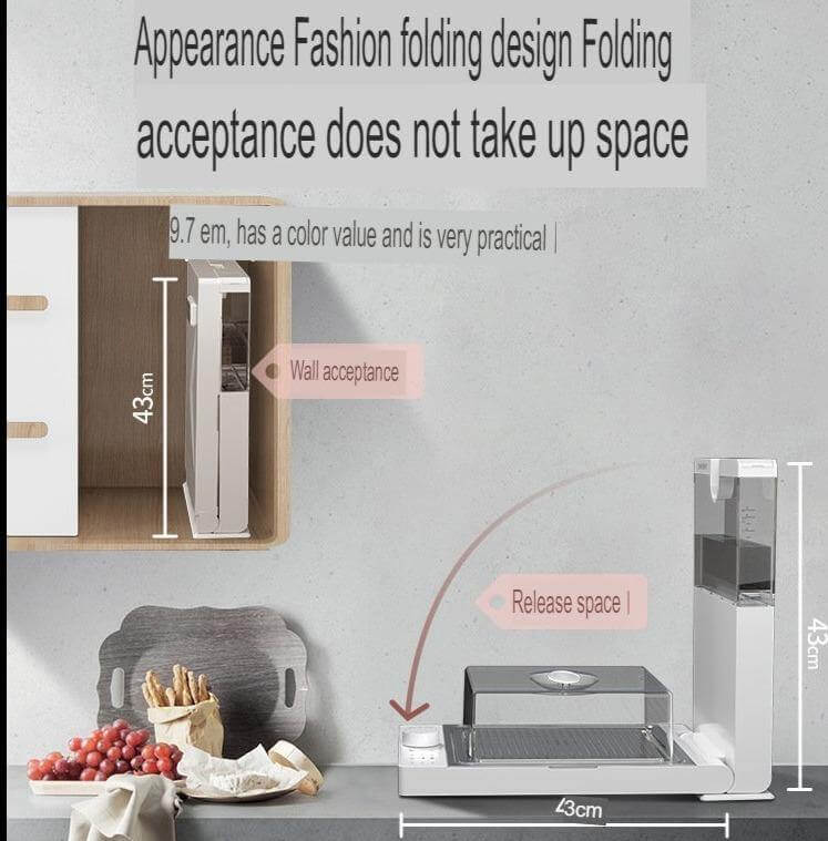 Large Capacity Multi-Layer Folding Electric Steamer Box - Image 2