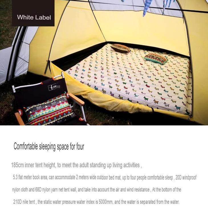 Creative Oversize Elegant Camping Tunnel Tent - Image 5