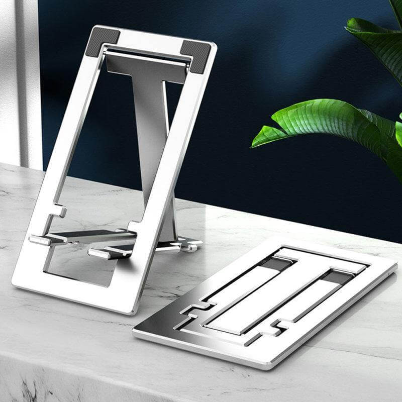 Ultra-thin Portable Foldable Aluminum Phone Holder - MaviGadget