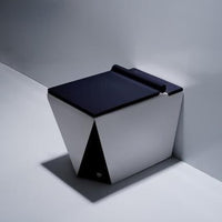 Geometric Edge Minimalist Intelligent Modern Toilet - Image 3