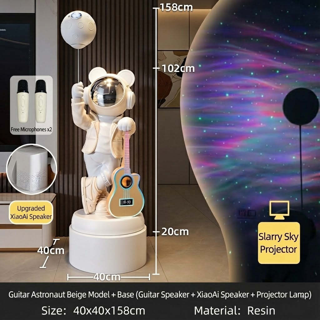 Astronaut Bluetooth Speaker Galaxy Projector Lamp - Image 4