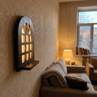 Japanese Style Arched Window Wall Lamp - Image 3